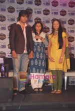 Harshad Chopra, Neha Janpandit, Ekta Kapoor at the launch of new serial on Star Plus Tere Liye in J W Marriott on 1st June 2010 (2).JPG